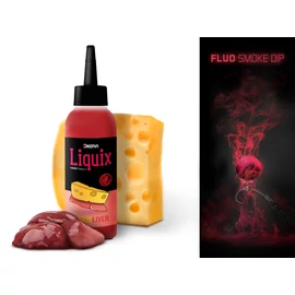 Fluo dip D SNAX LiquiX /100ml - Sajt - máj