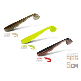 Gumihal Delphin B! StinxRIBS Shrimp / 20db - 5cm / NATUR