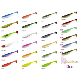 Gumihal Delphin ZANDERA UVs / 5db - 10cm/DeadSNOW