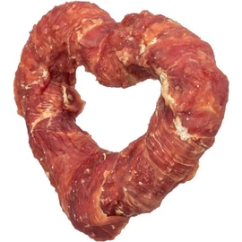 Trixie Denta Fun Heart with duck breast, bulk - jutalomfalat (marhabőr,kacsamellel) kutyák részére (10cm/70g)(KIZÁRÓLAG RENDELÉSRE!) 200 db-os kiszerelés!