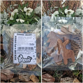 Trópus Téli Kókuszfigurák 5db/cs.