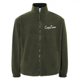 Carp Zoom CZ Zippzáros polár felső, XXL, sötétzöld