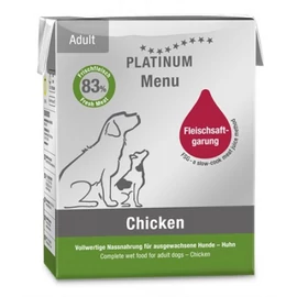 Platinum Menu Chicken - nedvestáp felnőtt kutyák számára 185 g