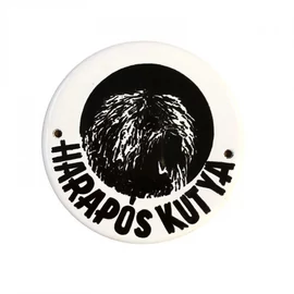 Kutya Harap Tábla Fém Retro 10cm (többféle)