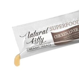 Natural Kitty Folyékony Jutalomfalat Csirke és Sütőtök 4x12g