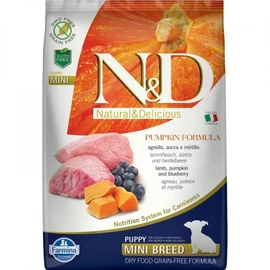 N&D Dog Grain Free bárány&áfonya sütőtökkel puppy mini 7kg