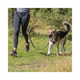 Trixie derékra rögzíthető póráz futáshoz M-L piros