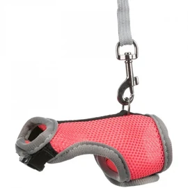 Trixie Hám Pórázzal Nylon Rágcsálóknak Strapabíró 12–18cm 1.20m