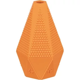 Trixie Játék gumi hatszög 10cm, narancssárga