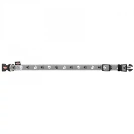 Trixie Nyakörv Reflect Fényvisszaverő Tappancsos Szürke/Fekete Xs-S 22-35cm/15mm