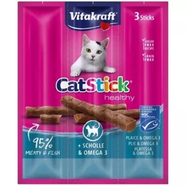 Vitakraft Cat Stick Jutalomfalat Mini Lepényhal és Omega3 3x6g