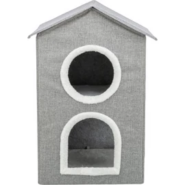 Trixie Luna Cave - szövet bújó (világosszürke) macskák részére (47x67x47cm)