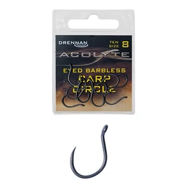 Drennan Acolyte Barbless Carp Circle horog 8-as