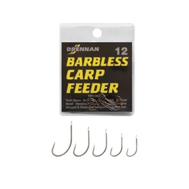 Drennan Barbless Carp Feeder horog 10-es