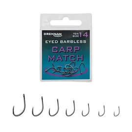 Drennan Eyed Barbless Carp Match horog 14-es
