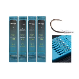 Drennan Hooklength Plate Margin Carp előkötött horog 10-es
