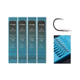 Drennan Hooklength Plate Wide Gape Carp előkötött horog 14-es