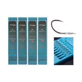 Drennan Hooklength Plate Wide Gape Pellet előkötött horog 12-es