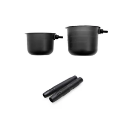 Drennan Pole Pots csésze Fekete