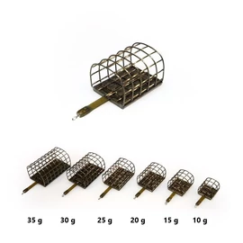 Drennan Stainless Oval Cage Feeder kosár Micro, 10 g