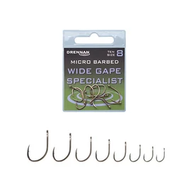 Drennan Wide Gape Specialist horog Micro szakállas 6-os