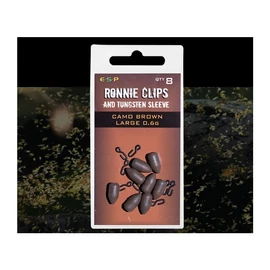 ESP Ronnie Clips and Tungsten Sleeve kapocs álcabarna Nagy