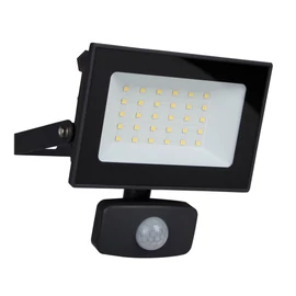 GAO 48989 falra szerelhető LED fényvető, 30 W, 3300 lumen, mozgásérzékelő, kül- és beltéri kivitel