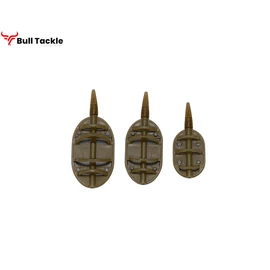 Bull Tackle In-Line Flat Method Feeder 1086-L 60G