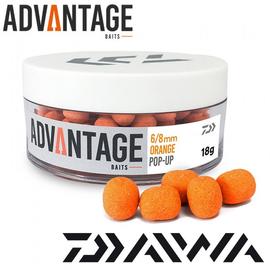 Daiwa advantage Pop-Up Orange-Chocolate 6-8mm