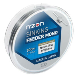 Daiwa N'ZON Sinking  Mono 0.18mm 300m Light Matt Brown