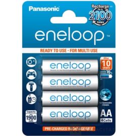 Panasonic Eneloop AA 1900mAh Ni-MH TÖLTHETŐ akkumulátor 4db/ csomag