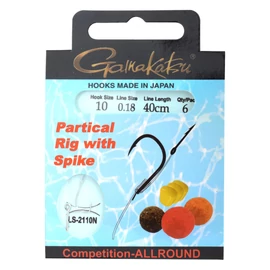 Gamakatsu SPIKE 2110N #12 es ,0.18MM 40CM csalitüskével