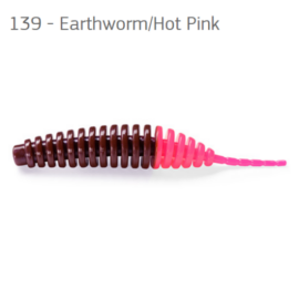 FISHUP Tanta 2" 9db - Earthworm/Hot Pink