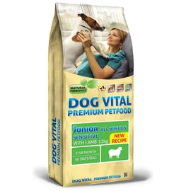 Dog Vital Junior Sensitive All Breeds Lamb  12kg