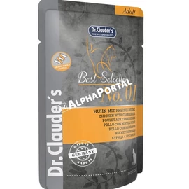 Dr.Clauders Best Selection Cat No1 alutasak csirke tőzegáfonyával - Mono Protein 85g