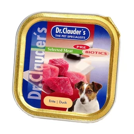 Dr.Clauders Dog Selected Meat Kacsás alutálka 100g