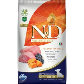 N&D Dog Grain Free bárány&áfonya sütőtökkel puppy mini 2,5kg