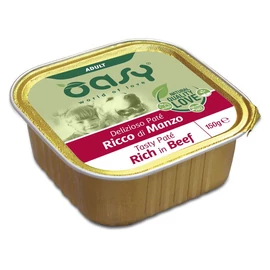 Oasy Dog Alutálka Tasty Paté Adult Beef 150g