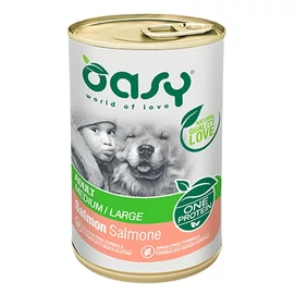 Oasy Dog Konzerv OP Adult Medium/Large Salmon 400g