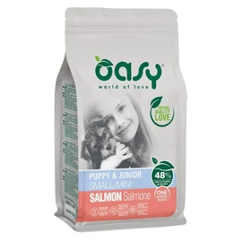 Oasy Dog OAP Puppy Small/Mini Salmon 800g