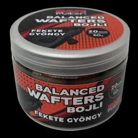 BAIT MAKER BALANCED WAFTER BOJLI FEKETE GYÖNGY 20 MM