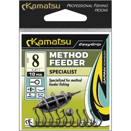 Kamatsu kamatsu method feeder specialist 8 black nickel ringed