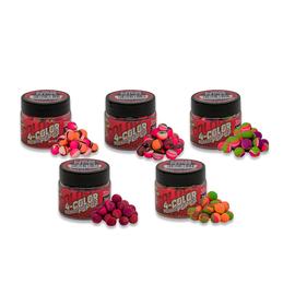 BENZAR MIX 4C METHOD POP UP 7MM FEHER, ZOLD, PIROS, LILA