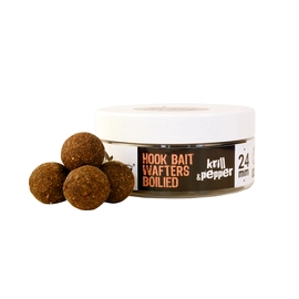 THE BIG ONE HOOK BAIT WAFTERS BOILIE KRILL&PEPPER 24MM