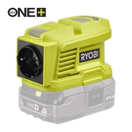 Ryobi ONE+18 V 150/300W akkus inverter AC 2X USB LED lámpa RY18BI150A-0 SOLO csak készülék