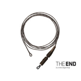 THE END Leadcore + PIN clip kötött horog / 3db - 1m