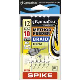 Kamatsu method feeder braid chinu 10 spike