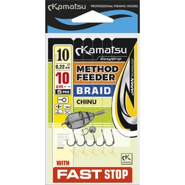 Kamatsu method feeder braid chinu 8 fast stop