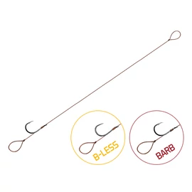 Kötött horog Delphin Proxi Loop / 6db - 8cm / 0,10mm / B-LESS #6