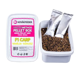 NovákFeeder Master Method Pellet Box 400 g - F1 Carp